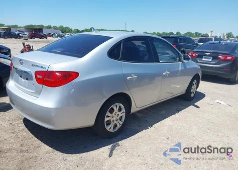2010 Hyundai Elantra Blue из США, поврежденный, VIN KMHDU4AD5AU103208